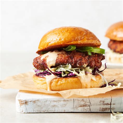 Sticky Chilli Chicken Burgers Marion S Kitchen