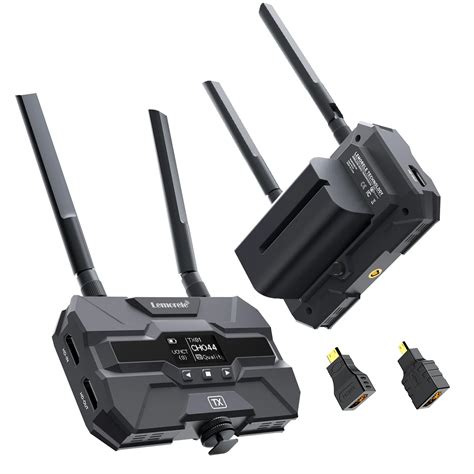 Lemorele Wireless Extender Kit Battery 5 8Ghz Wireless HDMI Transmitter