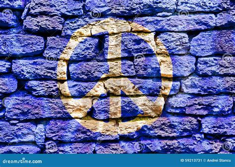 Знак мира стоковое изображение. изображение насчитывающей засоритель ...