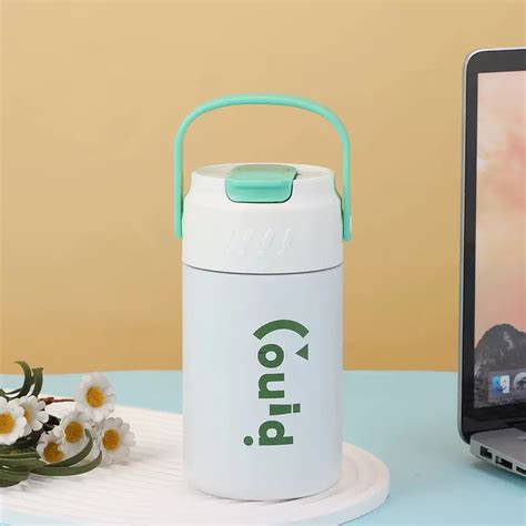 Jual Tumbler Termos Pino Vacuum Cup Hot Cool Dengan Sedotan Ml Stainless Steel