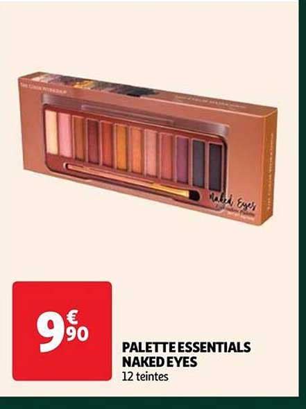 Promo Palette Essentials Naked Eyes Chez Auchan Icatalogue Fr