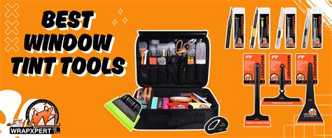 Best Window Tint Tools - Squeeges, Knives & Heat gun