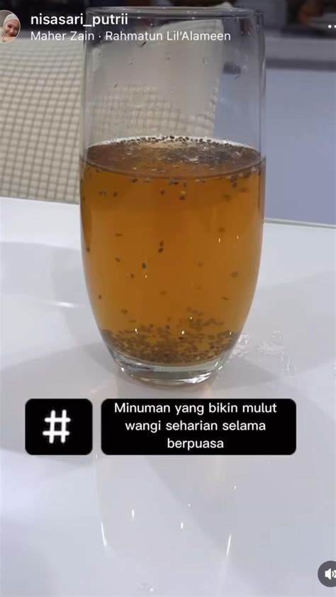 Minuman Yang Bikin Mulut Wangi Seharian Selama Berpuasa Puasaramadhan