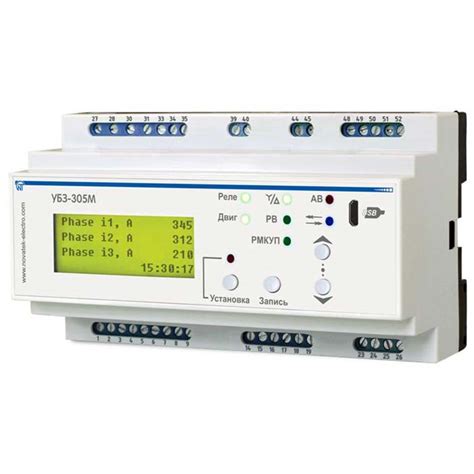 Универсальный блок защиты электродвигателей УБЗ-305М - купить в Минске