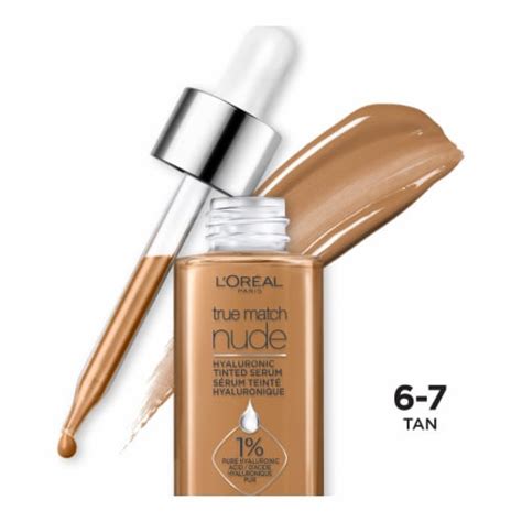 Loreal Paris True Match Hyaluronic Tinted Serum Foundation 6 7 Tan 1