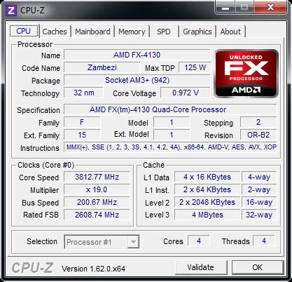 Обзор и тестирование процессора AMD FX-4130 GECID.com. Страница 1