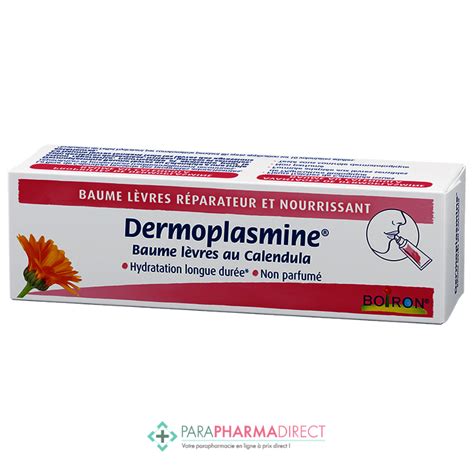 Boiron Dermoplasmine Baume Lèvres au Calendula 10 g Paraphamadirect