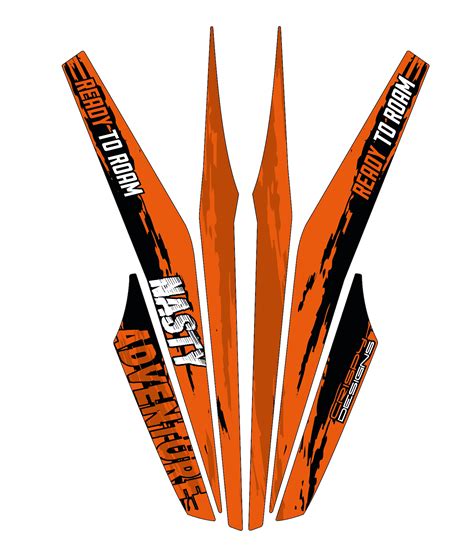 Seb Custom Ktm Adventure Decals Crispy Designs Specialist In Custom Ktm 690 And Adventure