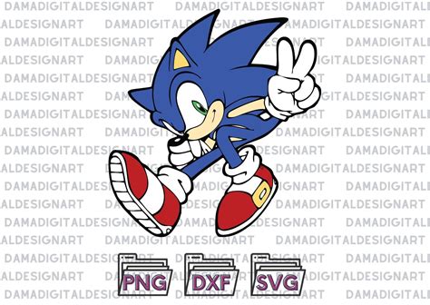 Sonic Svgthe Hedgehog Svglayered Sonic Bonus Sonic Svgsonic