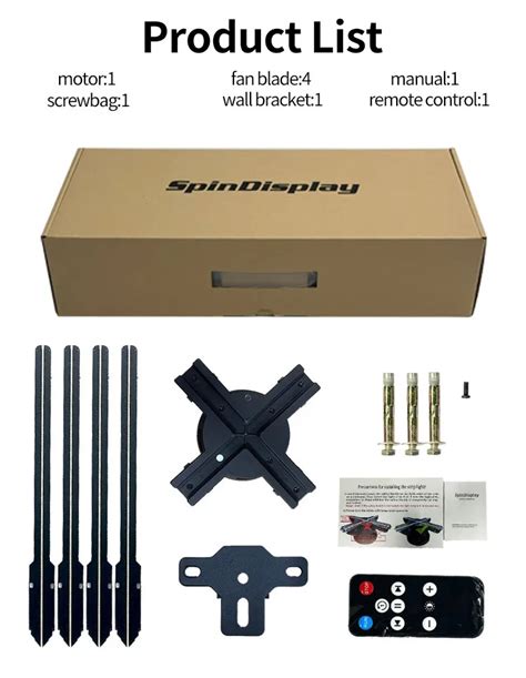 Naked Eye 3d Fan Holographic Projector Air Imaging Hologram Advertising Machine Led Rotating