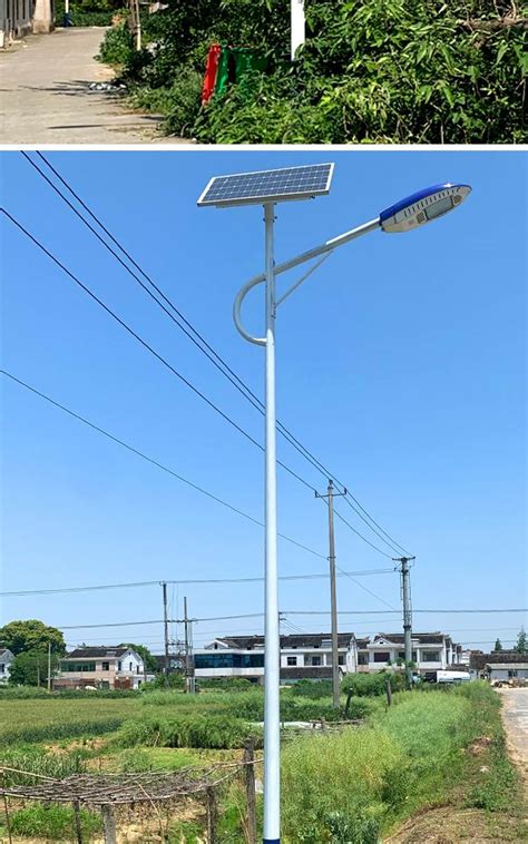 太阳能路灯 户外led光伏路灯 新农村工程道路6米高杆灯 超亮大功率太阳能路灯常州市泽卓照明科技有限公司