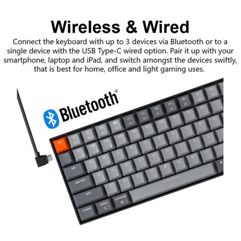 Jual Keychron K Hot Swappable Blue Switch White Backlight Plastic Frame Shopee Indonesia