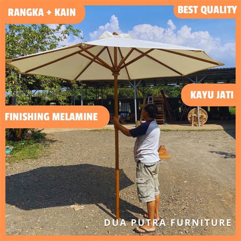 Jual Rangka Payung Taman Payung Cafe Tenda Payung Outdoor Payung