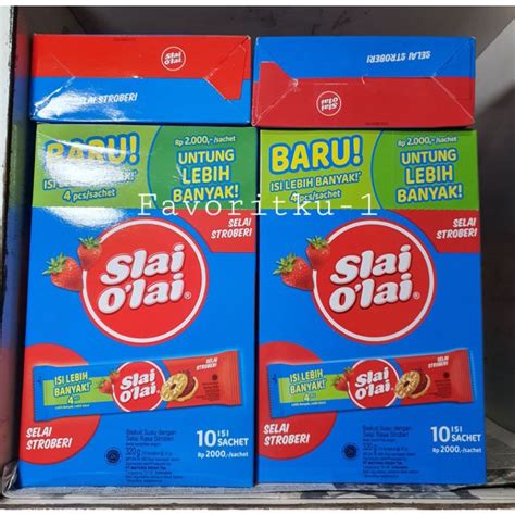 Jual Slai Olai Biskuit Selai Strawberry Atau Blueberry By Mayora