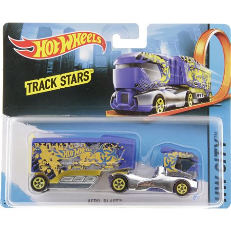 Caminh O Hot Wheels Velocidade Na Pista Aero Blast Mattel Em Promo O Na Americanas