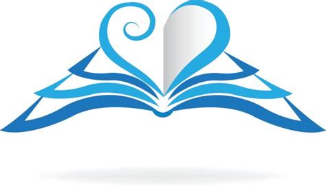 3800 Heart Book Logo Illustrations Royalty Free Vector Graphics