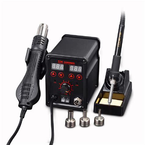 Tgk Led Digital Display Hot Air Gun Soldering Station Smd Bga Rework Station Sr