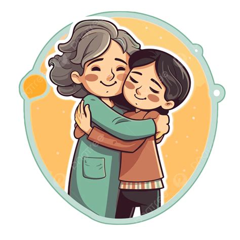 Desenho Animado Feliz Da Familia Latina