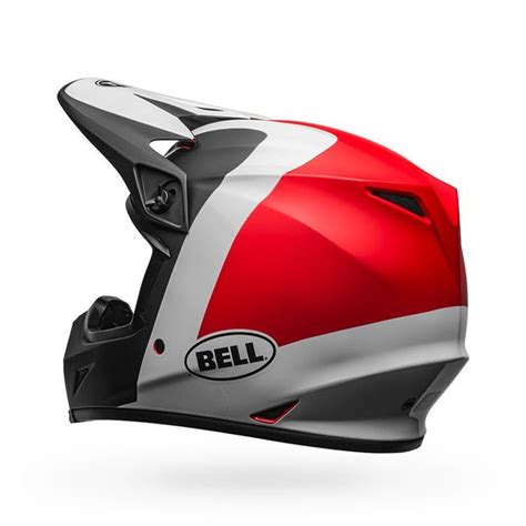 Bell Mx 9 Mips Dirt Motorcycle Helmet Presence Matte Gloss Red Black