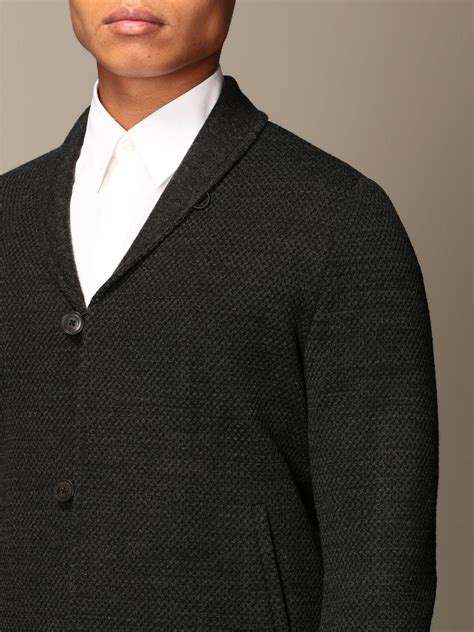 Emporio Armani Blazer In Black For Men Lyst