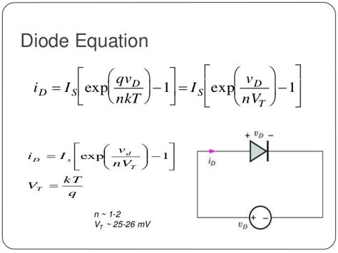 single diode circuits