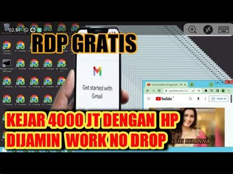 Cara Kejar Jam Tayang Dengan Hp No Drop Work Youtube