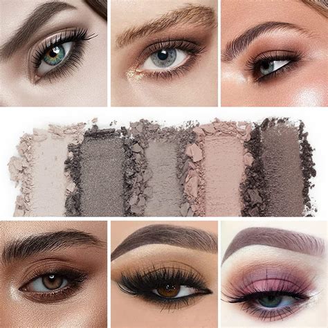 10 Color Matte Eyeshadow Palette High Pigmented Long Lasting Nude