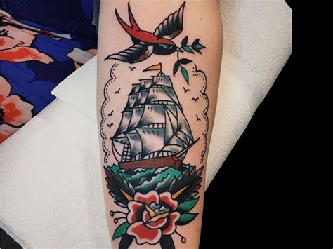 9 Stunning Ship Tattoo Designs and Ideas! | Tattoos for guys, Ship tattoo, Old school tattoo