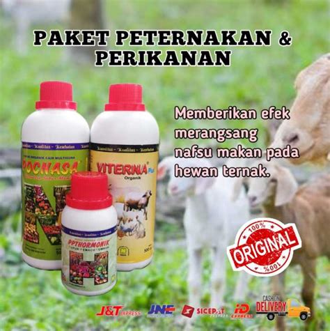 Viterna Poc Nasa Hormonik Nasa Paket Obat Vitamin Ternak Untuk