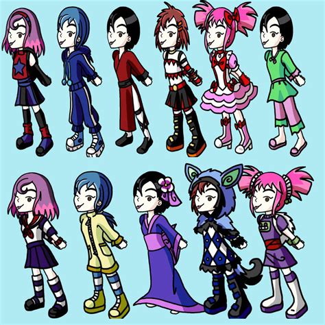 Xiaolin Showdown Keiko Fashion Collection By Purpleorchid 8863 On