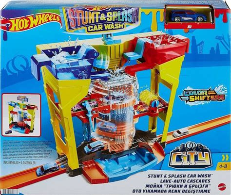 Hot Wheels Πίστα Πλυντήριο Χρωμοκεραυνών για Ετών GRW Skroutz gr