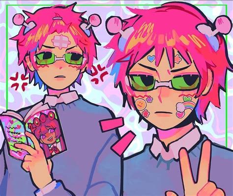 Saiki K Supremacy Anime Wall Art Cute Art Cartoon Art Styles