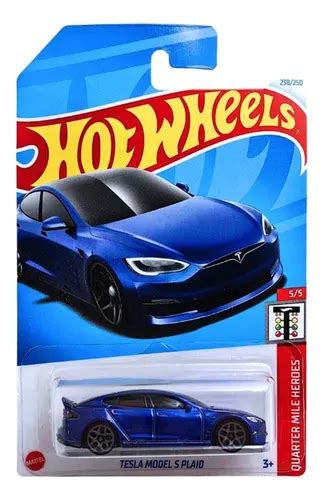 Carrinho Hot Wheels Tesla Model S Plaid Hry Mattel MercadoLivre
