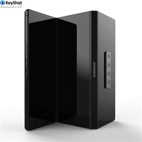 Samsung Galaxy Fold 3 - 3D Model by RensiCG