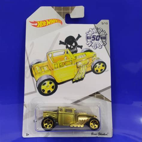 Jual Hot Wheels Bone Shaker Larry Wood Th Anniversary Shopee Indonesia
