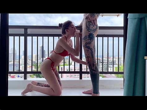 Cum En La Boca De Mi Novia En P Blico En El Balc N Xvideos