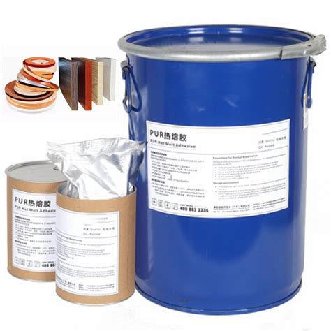 High Strength Furniture Adhesive PUR Hot Melt Glue For Edge Bander PUR Hot Melt Adhesive And