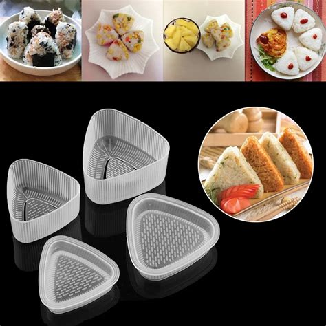 Aliexpress Buy Pcs Set Kitchen Decorating Sushi Onigiri Mold