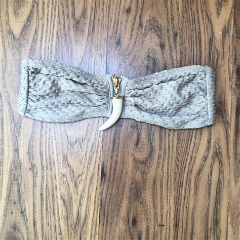 H M Bikini Top Mworn Once Bikinitop Hennes Depop