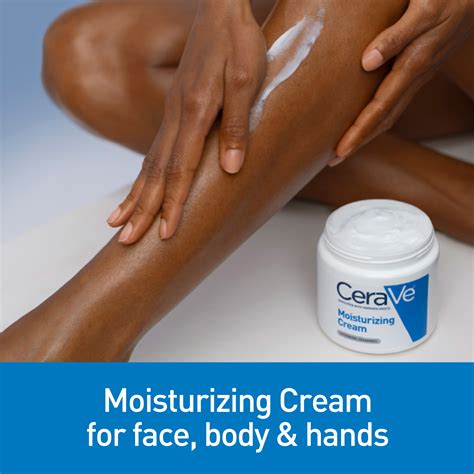 Cerave Moisturizing Cream Face Moisturizer And Body Lotion For Normal To Very Dry Skin 12 Oz