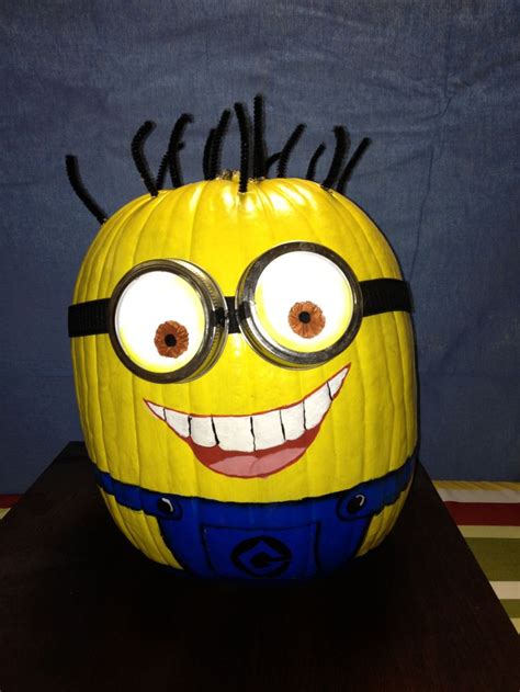 Minion pumpkin! | Minion pumpkin, Fall halloween, Holidays halloween