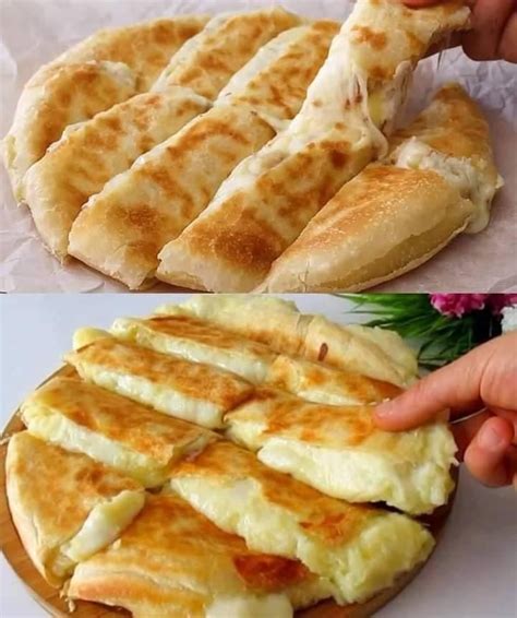 Stuffed Flatbread With Cheese Skinny Daily Recipes