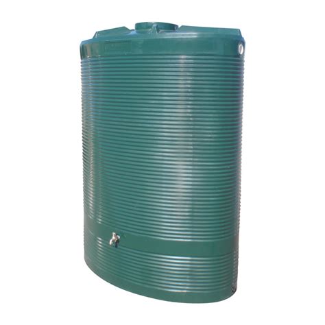 Slimline Poly Water Tank 1500l Overcast