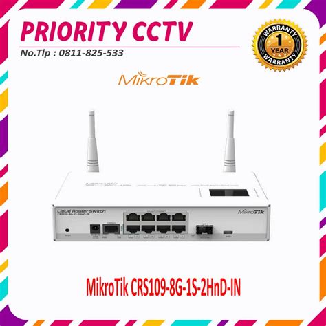 Jual MikroTik CRS109-8G-1S-2HnD-IN | Shopee Indonesia