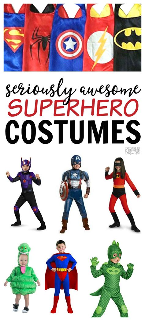 Seriously Awesome Superhero Costumes for Kids • B-Inspired Mama