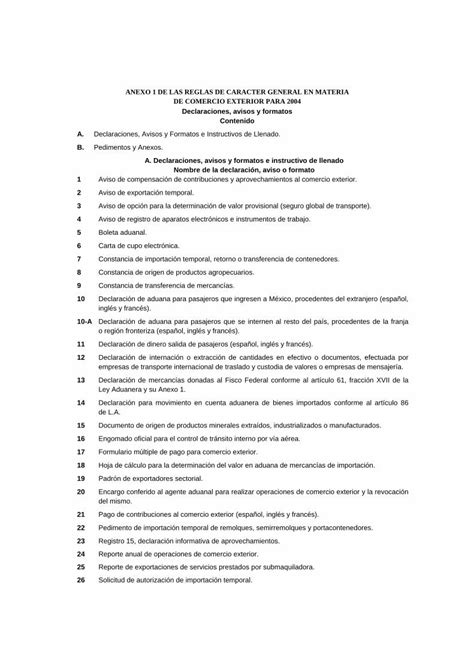 Pdf Anexo De Las Reglas De Caracter De Las Reglas De Caracter