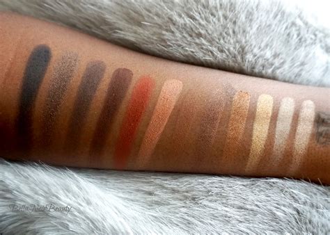 Review BlackUp Cosmetics Brown Nude Eyeshadow Palette BELLA NOIR BEAUTY