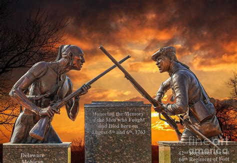 Bushy Run Battlefield Monument One Digital Art By Randy Steele Pixels