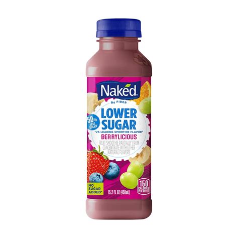 Amazon Naked Juice Lower Sugar Berrylicious Fl Oz Bottle Grocery Gourmet Food