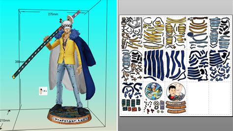 Law Onigasima Papercraft by roni2402 on DeviantArt